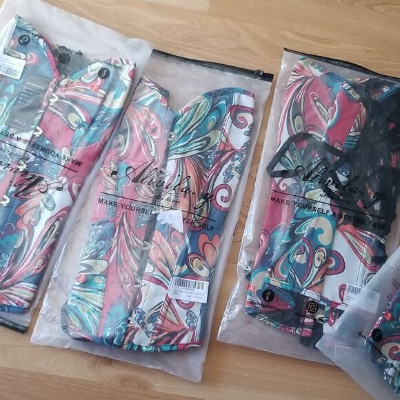 Renaissance lace-up Corset set 2 pc butterfly new with matching panties - Picture 5 of 14